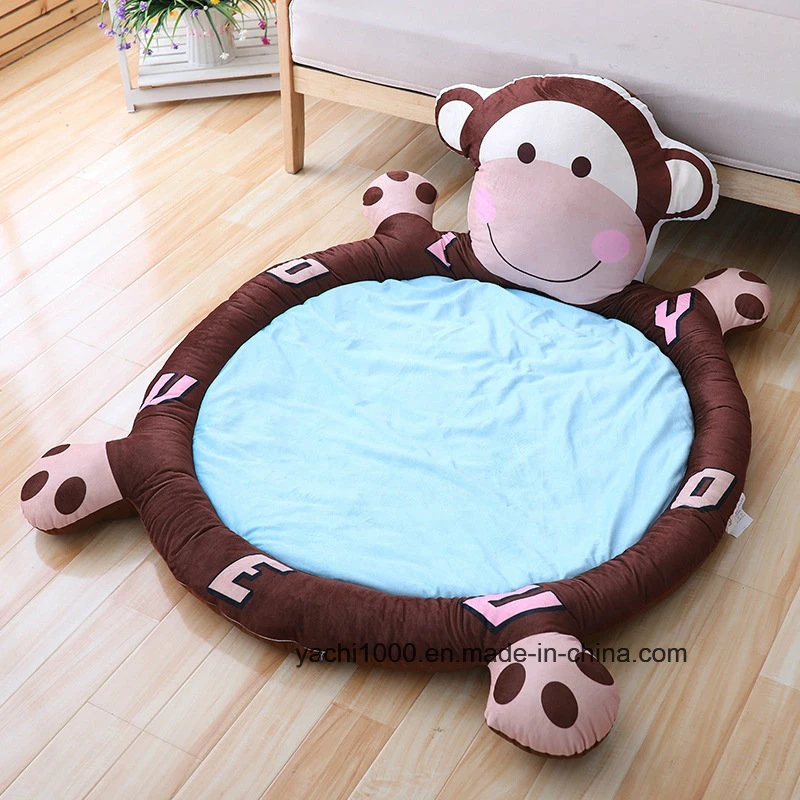 Hot Sell Cute Cartoon Carpet Plush Toy Baby Play Gym Mat