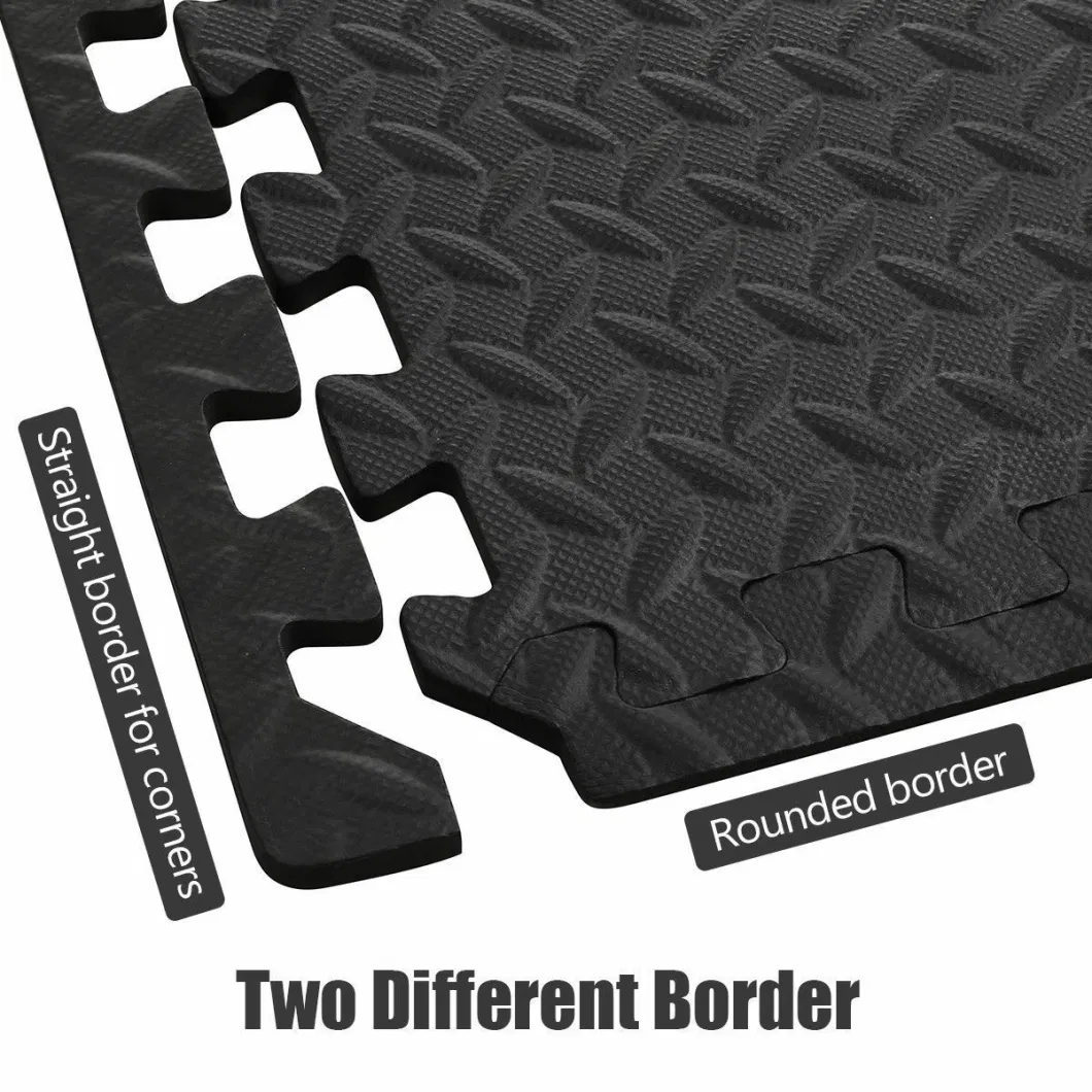 Interlocking EVA Foam Mats Tiles Gym Play 12mm Workshop Floor Mat